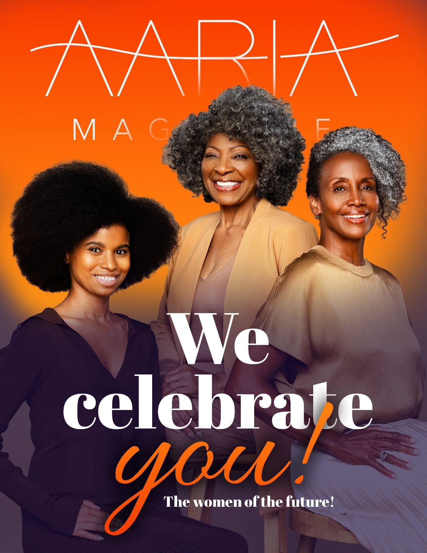 AARIA Magazine — We Celebrate You, launch issue cover